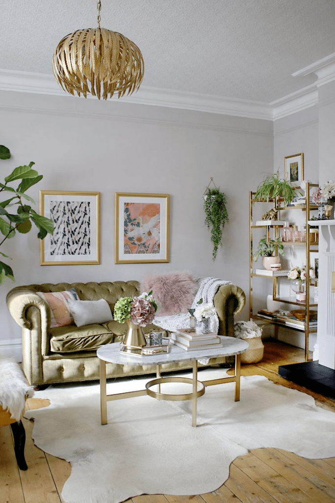 Glamorous-living-room-decor-style