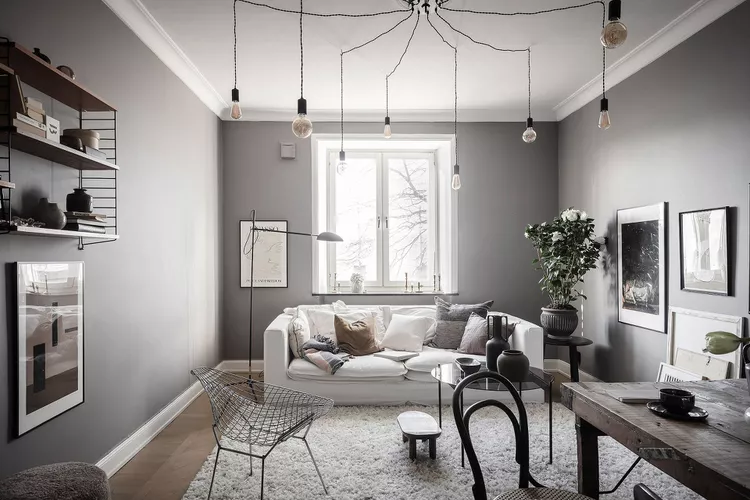 Grey-Scandinavian-living-room-decor-style