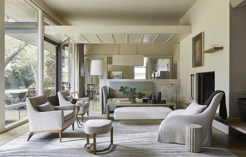 cool-mid-century-living-room-best-fabrics-for-sofa