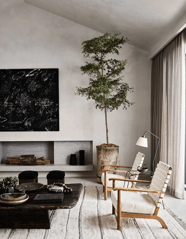 venetian-plaster-grey-walls-in-living-room