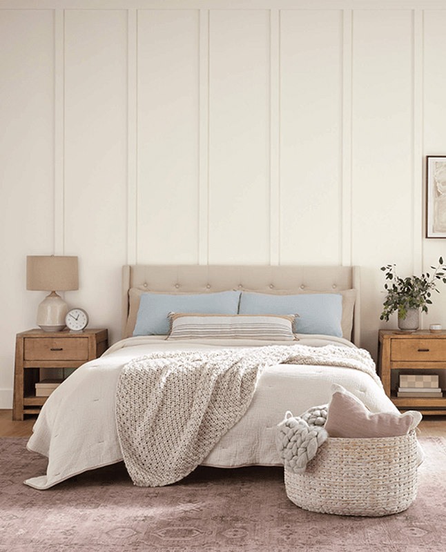 cozy-bedroom-with-sherwin-williams-alabster-wall-color-to-increase-listings-value