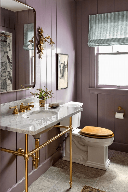 how-to-decorate-a-bathroom-and-purple-wall-color
