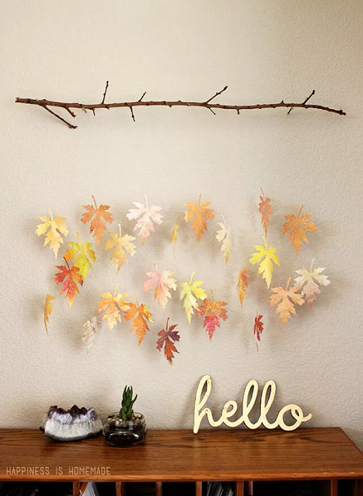 Best-Fall-Decorating-Ideas-fall-leaf-garland-ideas